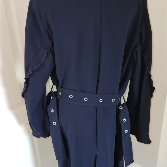 ZARA BLUE TRENCH COAT !! - Picture 10 of 13